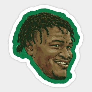 Jalen Carter Philadelphia Portrait Sticker